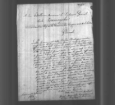 Józef Migurski do Władysława Zamoyskiego. List z 15 IX 1856 r.