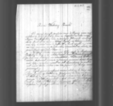 Jan Nepomucen Młodecki do Władysława Zamoyskiego. List z 10 VIII 1856 r.