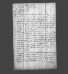 Józef Olszewski do Władysława Zamoyskiego. List z 1853 r.