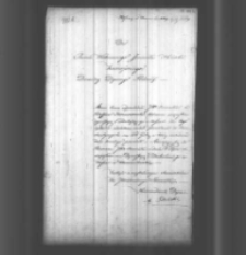 A. Pikulski do Władysława Zamoyskiego. List z 1856 r.