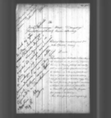 Piotr Terlecki do Władysława Zamoyskiego. Paryż 11 IX 1856 r.