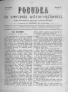 Pobudka Do Szerzenia Wstrzemięźliwości. 1892 R.2 marzec