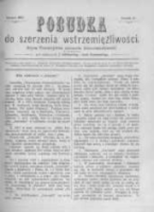 Pobudka Do Szerzenia Wstrzemięźliwości. 1893 R.3 styczeń