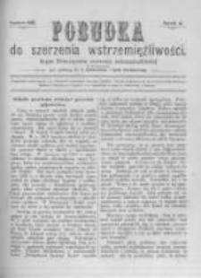 Pobudka Do Szerzenia Wstrzemięźliwości. 1893 R.3 październik