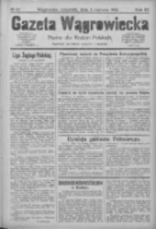 Gazeta Wągrowiecka: pismo dla rodzin polskich 1924.06.05 R.4 Nr67
