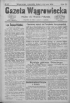 Gazeta Wągrowiecka: pismo dla rodzin polskich 1924.06.05 R.4 Nr67