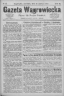 Gazeta Wągrowiecka: pismo dla rodzin polskich 1924.06.26 R.4 Nr76