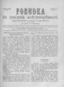 Pobudka Do Szerzenia Wstrzemięźliwości. 1894 R.4 kwiecień