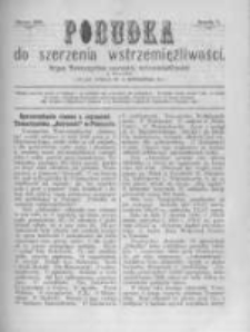 Pobudka Do Szerzenia Wstrzemięźliwości. 1895 R.5 marzec