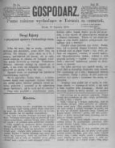 Gospodarz. 1875.06.17 R.4 nr24