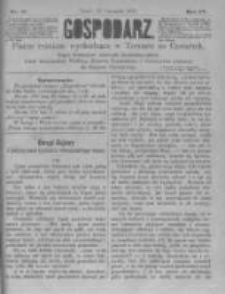 Gospodarz. 1875.11.25 R.4 nr47
