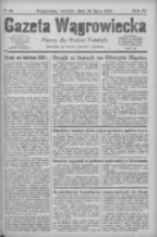 Gazeta Wągrowiecka: pismo dla rodzin polskich 1924.07.29 R.4 Nr90