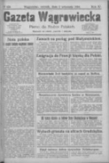 Gazeta Wągrowiecka: pismo dla rodzin polskich 1924.09.02 R.4 Nr105