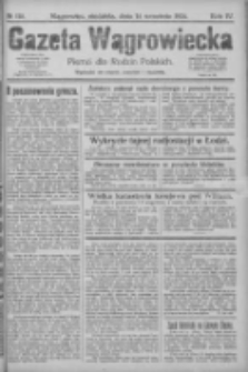 Gazeta Wągrowiecka: pismo dla rodzin polskich 1924.09.14 R.4 Nr110