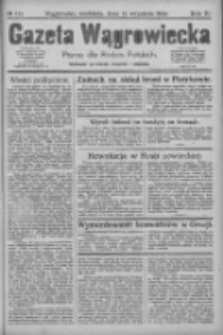 Gazeta Wągrowiecka: pismo dla rodzin polskich 1924.09.21 R.4 Nr113