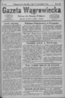 Gazeta Wągrowiecka: pismo dla rodzin polskich 1924.11.25 R.4 Nr141