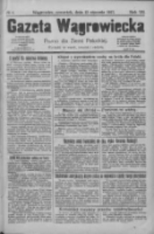 Gazeta Wągrowiecka: pismo dla ziemi pałuckiej 1927.01.13 R.7 Nr6