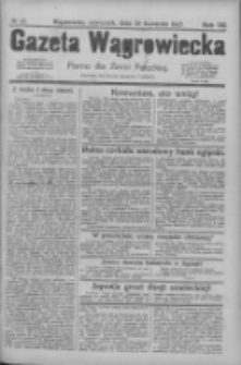 Gazeta Wągrowiecka: pismo dla ziemi pałuckiej 1927.04.28 R.7 Nr50