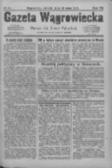 Gazeta Wągrowiecka: pismo dla ziemi pałuckiej 1927.05.10 R.7 Nr55