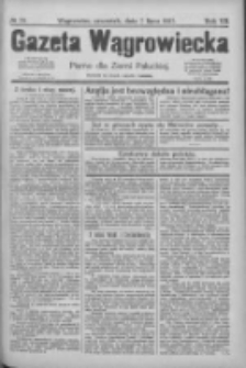 Gazeta Wągrowiecka: pismo dla ziemi pałuckiej 1927.07.07 R.7 Nr79