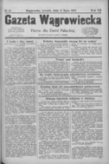 Gazeta Wągrowiecka: pismo dla ziemi pałuckiej 1927.07.12 R.7 Nr81