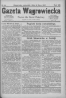 Gazeta Wągrowiecka: pismo dla ziemi pałuckiej 1927.07.28 R.7 Nr88