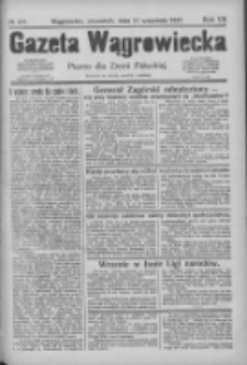 Gazeta Wągrowiecka: pismo dla ziemi pałuckiej 1927.09.15 R.7 Nr109