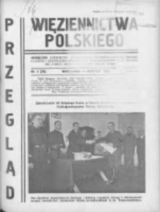 Przegląd Więziennictwa Polskiego: miesięcznik poświęcony zagadnieniom kryminologicznym, penitencjarnym i kulturalno-oświatowym, wydawany przez Kasę Wzajemnej Pomocy Funkcjonariuszy Straży Więziennej 1935 sierpień R.3 N8(29)
