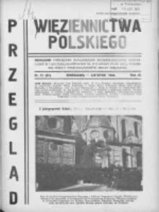 Przegląd Więziennictwa Polskiego: miesięcznik poświęcony zagadnieniom kryminologicznym, penitencjarnym i kulturalno-oświatowym, wydawany przez Kasę Wzajemnej Pomocy Funkcjonariuszy Straży Więziennej 1935 listopad R.3 Nr11(32)