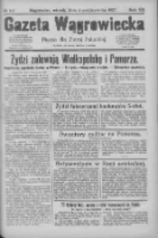 Gazeta Wągrowiecka: pismo dla ziemi pałuckiej 1927.10.04 R.7 Nr117