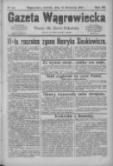 Gazeta Wągrowiecka: pismo dla ziemi pałuckiej 1927.11.15 R.7 Nr135