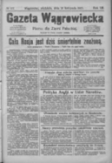 Gazeta Wągrowiecka: pismo dla ziemi pałuckiej 1927.11.20 R.7 Nr137