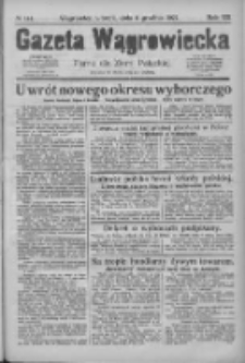 Gazeta Wągrowiecka: pismo dla ziemi pałuckiej 1927.12.06 R.7 Nr144