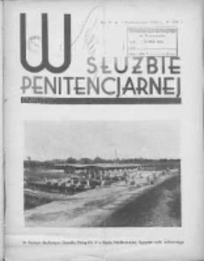 W Służbie Penitencjarnej: dwutygodnik straży więziennej 1936.10.01 R.1 Nr11