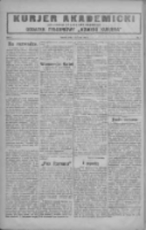 Kurjer Akademicki: dodatek tygodniowy "Nowego Kurjera" 1927.01.01 R.1 Nr1