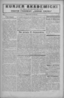 Kurjer Akademicki: dodatek tygodniowy "Nowego Kurjera" 1927.01.09 R.9 Nr2