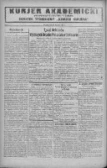 Kurjer Akademicki: dodatek tygodniowy "Nowego Kurjera" 1927.01.23 R.1 Nr4