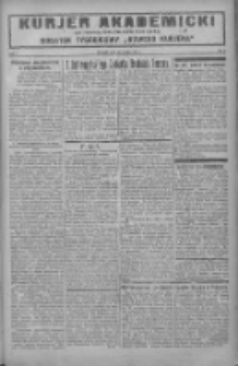 Kurjer Akademicki: dodatek tygodniowy "Nowego Kurjera" 1927.02.20 R.1 Nr8