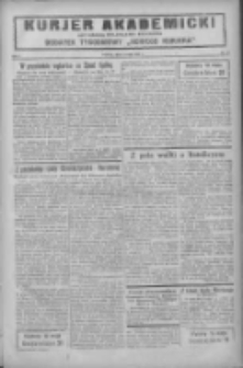 Kurjer Akademicki: dodatek tygodniowy "Nowego Kurjera" 1927.05.08 R.1 Nr19
