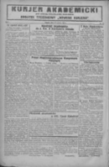 Kurjer Akademicki: dodatek tygodniowy "Nowego Kurjera" 1927.06.26 R.1 Nr26