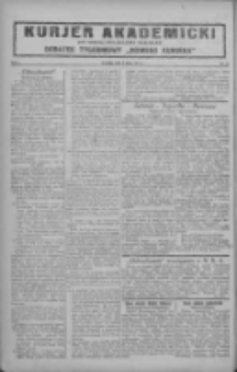 Kurjer Akademicki: dodatek tygodniowy "Nowego Kurjera" 1927.07.03 R.1 Nr27