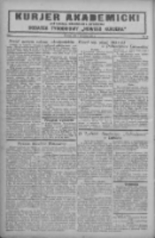 Kurjer Akademicki: dodatek tygodniowy "Nowego Kurjera" 1927.09.04 R.1 Nr36