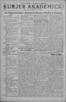 Kurjer Akademicki: dodatek tygodniowy "Nowego Kurjera" 1927.09.25 R.1 Nr39