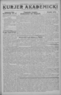 Kurjer Akademicki: dodatek tygodniowy "Nowego Kurjera" 1927.10.09 R.1 Nr41
