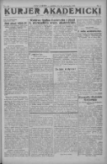 Kurjer Akademicki: dodatek tygodniowy "Nowego Kurjera" 1927.10.16 R.1 Nr42