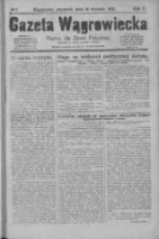 Gazeta Wągrowiecka: pismo dla ziemi pałuckiej 1930.01.16 R.10 Nr6