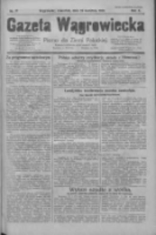 Gazeta Wągrowiecka: pismo dla ziemi pałuckiej 1930.04.24 R.10 Nr57