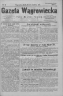 Gazeta Wągrowiecka: pismo dla ziemi pałuckiej 1930.04.25 R.10 Nr58