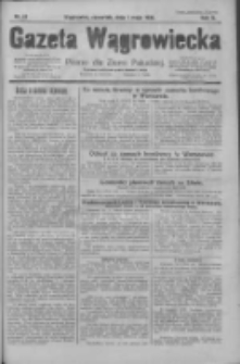 Gazeta Wągrowiecka: pismo dla ziemi pałuckiej 1930.05.01 R.10 Nr63