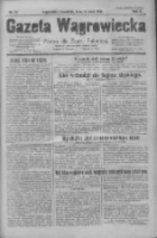 Gazeta Wągrowiecka: pismo dla ziemi pałuckiej 1930.05.15 R.10 Nr74